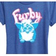 thumbnail image 3 of Furby - Photoreal Furby Logo - Women's Short Sleeve Graphic T-Shirt, 3 of 5