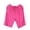 Hot Pink, variant on Pajama Shorts for Women Elastic High Waist Straight Leg Short Pants Casual Lightweight Pj Shorts