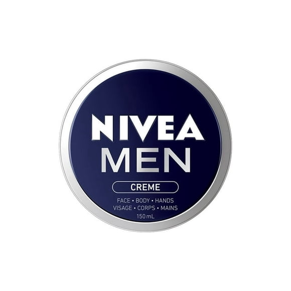 NIVEA Men Crème | Nourishing All Purpose Cream with Vitamin E | Non-sticky, Non-greasy fast absorbing | For Mens Face, Body and Hand Cream| Lightweight Men's Moisturizer | Daily Moisturizer