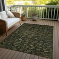 thumbnail image 6 of Addison Rugs Chantille Indoor/Outdoor Traditional Medallion Charcoal Washable Rectangle Rug, 9' x 12', 6 of 6