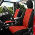 thumbnail image 2 of For 2020-2024 Jeep Gladiator FH Group Neoprene Waterproof Custom Fit Car Seat Covers - Front Set Red, 2 of 5