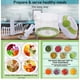 thumbnail image 5 of Picadora manual de alimentos Brieftons QuickPull de 1 litro para salsa y ensalada, 5 of 9