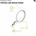 SHARPER IMAGE Virtual Space Ping Pong Game Set with Infrared Technology