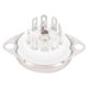 thumbnail image 5 of 10PCS Ceramic B9A Silver-Plated 9Pin Vacuum Tube Socket Panel Chassis Mount for ECC81 ECC82 ECC83 EL84 6922 Vacuum Tube, 5 of 5
