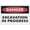 Warning Sign 3, variant on No Driving on Shoulder Sign – 8x12 Inch Reflective RustFree Aluminum,Weatherproof & UV Protected,HighVisibility Road Safety Warning for Public or Private Roads