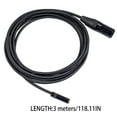 thumbnail image 2 of Dual Shielded Audio Cable Wear-resistant Plug Adapter Video Player. Practical Video Camera Switch Home Supplies for Smartphone Microphone Music Player 3m, 2 of 7