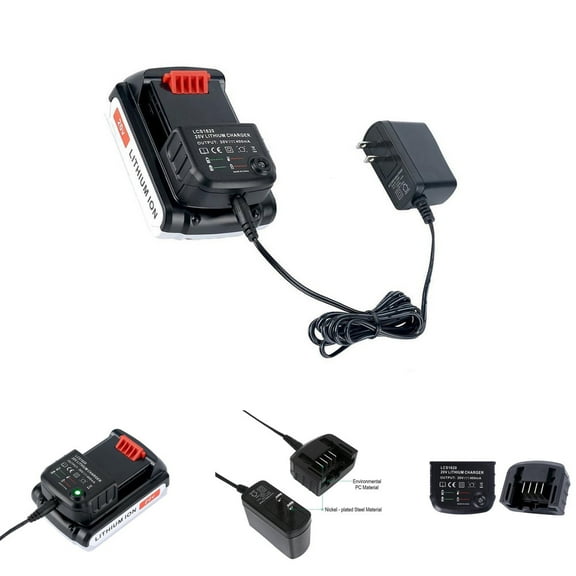 Travelwant 20V LCS1620 Lithium Battery Charger for All LB20 LBX20 LBX4020 Wide Application Safe Portable and Efficient