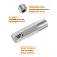 thumbnail image 5 of Uxcell 2pcs T40H Torx Screwdriver Bit 1/4" Hex Shank 25mm/1" Length Magnetic Star 6 Point Head Hex Bits S2 Steel Screw Driver Bit with Hole, 5 of 6