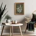 thumbnail image 4 of Gold Framed Wall Art, Botanical Floral Pictures Wall Decor, Plant Minimalist Canvas Prints Paintings, Vintage Dark Green Cottage Artwork for Living Room Bedroom 12x16 Inch, 4 of 14