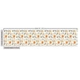 thumbnail image 3 of Ambesonne Autumn Fabric by the Yard Upholstery, Fall Season Plant Drawings, 10 Yards, Ivory Multicolor, 3 of 5