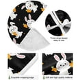 thumbnail image 2 of FMSHPON Easter Tree Skirt Colorful Eggs Bunny Xmas Christmas Tree Skirt Stand Mat for Holiday Party Decoration Indoor Outdoor 48 inches, 2 of 6