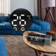 thumbnail image 3 of 180 Degree Rotation Digital Projection Alarm Clock Time Temperature Projection Table Clock for Home Bedroom Electronic LED Clock, 3 of 5