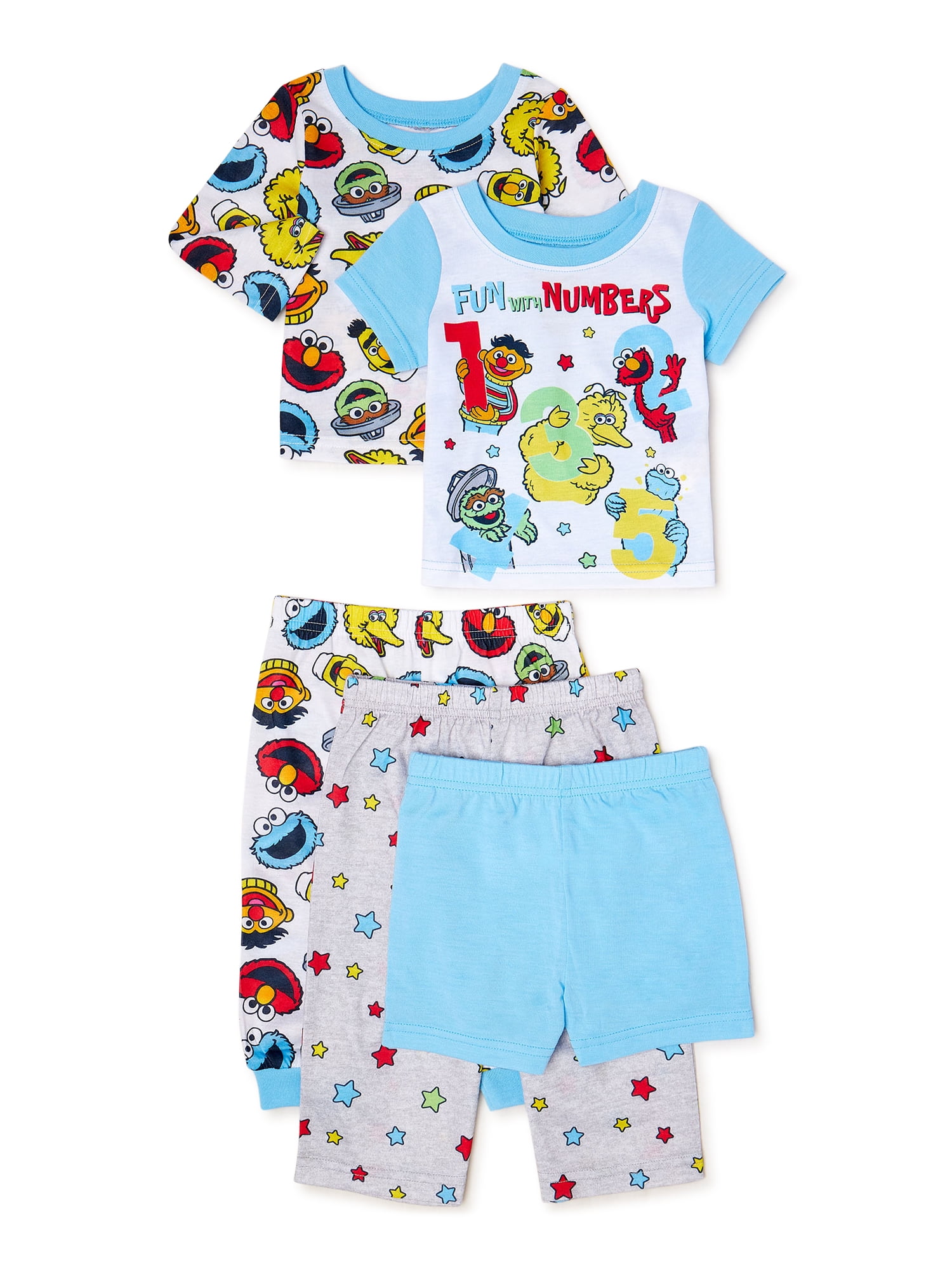 Childrens Toddlers Character Short PJs Pajama Set 