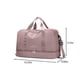 thumbnail image 3 of Fiudx Bolsa de Viaje de Lona, Gran Capacidad, Impermeable, Multiusos, para Gimnasio, Viajes de Fin de Semana, Unisex, 49 X 32 X 25 Cm., 3 of 6