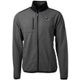 thumbnail image 2 of Men's Cutter & Buck  Gray/Black Pittsburgh Steelers Helmet Cascade Eco Sherpa Fleece Full-Zip Jacket, 2 of 3