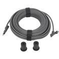 thumbnail image 2 of 75FT Satellite Replacement Cable, Gray Waterproof Extension Cable for V2 Gen2 Rectangular Satellite with Clips, 1200Mbps Data Transmission, Plug and Play, PVC, Copper, IP68, 2 of 7
