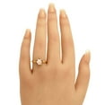 thumbnail image 6 of 18K Gold Over Brass Pink Morganite Ring s.8 Jewelry RM-1753 TGR1026_C_8, 6 of 6