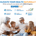 thumbnail image 5 of Power by Naturals Sea Moss Plus: USDA Organic Irish Seamoss, Bladderwrack, Burdock Root Supplement Gut, Energy, Immunity Health - 2 Botttles, 5 of 13