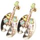 thumbnail image 4 of Rhinestone Dainty Earrings For Women Special Occasions 4X2CM Artistic Design 1 Pair, 4 of 5