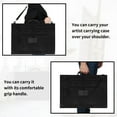 thumbnail image 3 of mmirethe Washable Waterproof Artist Storage Bag with Handles Straps Large Capacity Art Accessory for Painting Poster Artworks, 3 of 8