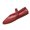 Red, variant on HTHLVMD Mesh Mary Jane Flats, Breathable Ballet Shoes, Women's Mesh Mary Jane Flats Breathable Woven Ballet Shoes Casual Buckle Strap Pointed Toe Dress Shoes Lightweight Loafers, Black 5.5