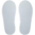 thumbnail image 3 of Pantuflas desechables para invitados, paquete a granel para hotel, spa, hogar sin zapatos, puntera cerrada blanca, 3 of 5