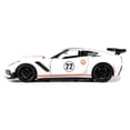 thumbnail image 2 of 2019 Chevrolet Corvette ZR1 #22 "Gulf Oil" White with Orange Stripes and Black Top 1/24 Diecast Model Car by Motormax, 2 of 3