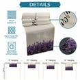 thumbnail image 7 of Table Runner Purple Lavender Table Decoration for Kitchen Dinning Spring Pastoral Style Table Decoration for Indoor Outdoor Party Wedding Decor 13x90 Inch, 7 of 7