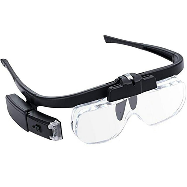 Lupa De Cabeza Gafas Lupa De Anteojos Recargable Usb Con 2 Luces Led Lupas Para Lectura Y Pasatiempo Inevent EL015953-00