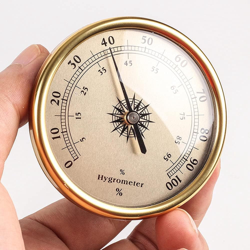 Barometer,72 mm Metal Alloy Wall Hanging baromete,3pcs/Set Weather Station,Barometer Hygrometer Temperature