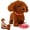 Brown, variant on Realistic Robot Dogs 2026, Robot Dog,Interactive Walking Plush Puppy Toy Dog,Touch Sensing, Voice Mimic, Sounds, Tongue & Licking Motion,Leash Remote,Battery Powered (White A)