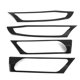 thumbnail image 1 of 4 unids/set manija de puerta Interior de coche marco embellecedor cubierta de patrón de roble apto para X3 F25 2014-2017, 1 of 8