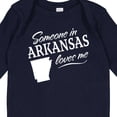 thumbnail image 4 of Inktastic Someone in Arkansas Loves Me Boys or Girls Long Sleeve Baby Bodysuit, 4 of 5