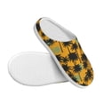 thumbnail image 3 of Disketp Hawaii Palms Women's Men's Slippers Plush Slip-On House Slipper for Winter Indoor Soft Cushion Non-slip Fluffy Slides Slippers-8, 3 of 7
