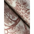 thumbnail image 4 of Chesapeake Spinney Red Toile Wallpaper, 4 of 7