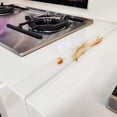thumbnail image 3 of Silicone Stove Counter Gap Cover Kitchen Counter Gap Filler Transparent 25" Long Gap Filler Sealing Spills between Kitchen Appliances Washing Machine and Stovetop, Set of 2 (Transparent), 3 of 6