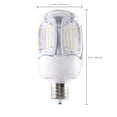 thumbnail image 2 of Satco 75 Watt LED HID Replacement 5000K Mogul Extended base 100-277 Volt, 2 of 11