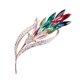 thumbnail image 1 of Zhuge Broches creativos de flores de cristal y hojas de colores con forma de trigo, broches de diamantes de imitación para suéter, chal, ramillete para mujer (multicolor), 1 of 4