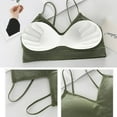 thumbnail image 4 of FNNMNNR 2022 Top Women tube top Sports Bras for women gym Fast Dry Elastic Padded Gym Running skeep Bra Fitness Yoga Sport breathable Tops, 4 of 5