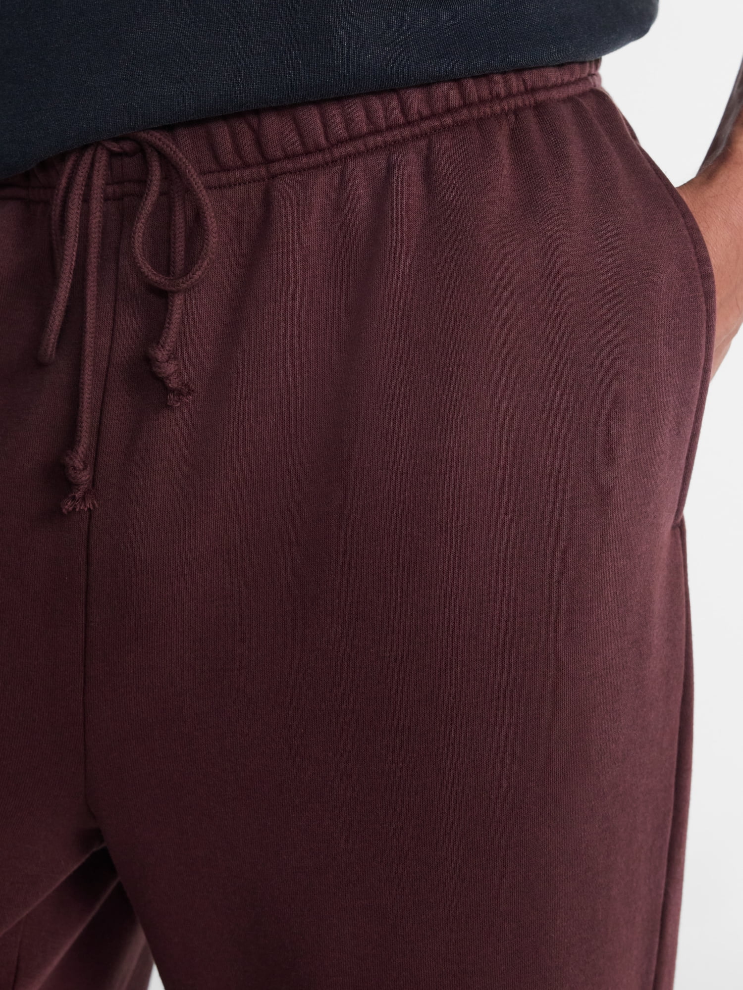 No Boundaries Fleece Jogger Sweatpants, 30'' Inseam Closed Hem, Men's Sizes XS-4XLT