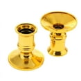 thumbnail image 6 of Tailai 2 Pcs Taper Candle Holders Traditional Shape Fits Standard Candlestick Gold, 6 of 8