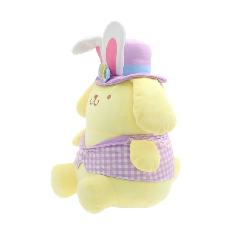 Sanrio® Pompompurin™ Jumbo 13.5-inch Plush Toy with Easter Bunny