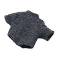 thumbnail image 1 of MERIGLARE 1/12 Scale Female Top Collectible Stylish Display DIY Accessory Mini T Shirt Dark Gray, 1 of 9