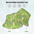 thumbnail image 5 of Daiia Cartoon Duck Pattern Bucket Hat - Trendy Cotton Sun Hat for Beach, Golf, Fishing - Fun Outdoor Vacation Boonie for Men and Women, 5 of 9