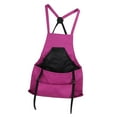 thumbnail image 3 of DOLITY Garden Apron with Pockets Adjustable Shoulder Strap Gardening Apron for Kitchen Violet, 3 of 9