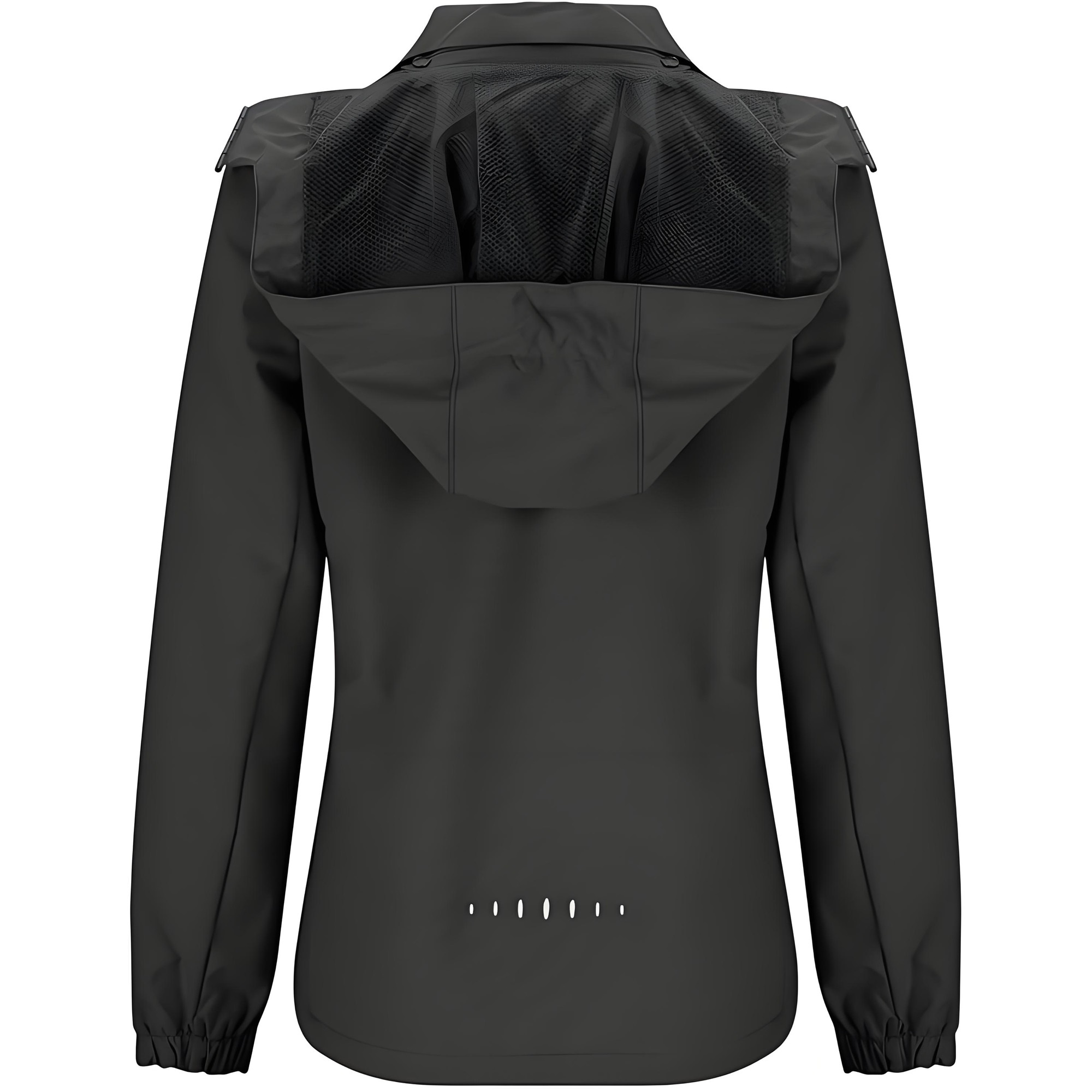 Gidhrie Women's Waterproof Rain Jacket, Black photo 7