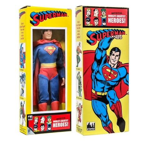 dc comics mego style boxed 8 inch action figures: superman - Walmart.com