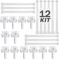 thumbnail image 1 of Vertical Blind Replacement Part Plastic Vertical Blind Repair Set For Curtain, 1 of 5