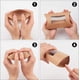 thumbnail image 3 of 20 cajas de cartón kraft marrón de 6,8 x 3,9 x 1,5 pulgadas con ventana, ideales para dulces, galletas y regalos de cumpleaños o bodas., 3 of 7