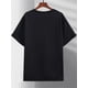thumbnail image 2 of Camiseta de verano de manga corta con estampado frontal para hombre, cómoda y transpirable, estilo deportivo informal, Los Ángeles, 2 of 6